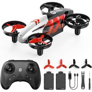 Holy Stone HS210T Drones for Kids, 2 IN1 MINI Indoor Drone with Land & Fly Mode, Four Posture Deformations RC Quadcopter with 3D Flip, Auto Hovering, Christmas Birthday Toy Gift for Boys and Girls(Red)