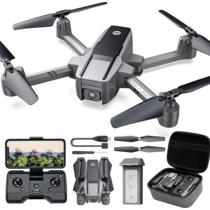 Holy Stone HS440D Drones with Camera for Adults 4K, Foldable GPS Drone with 19Mins Flight Time, Auto Return, Follow Me, Waypoints, 5G Transmission, Under 249g Easy for Beginners