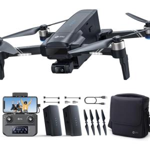 Holy Stone HS600D Drone with 8K Camera for Adults, 3-Axis Gimbal, 4K/30fps Video, 48MP Image, 80-Min Flight Time with 2 Batteries,20000ft FPV Transmission Professional Drone,Auto Return,Beginner Mode