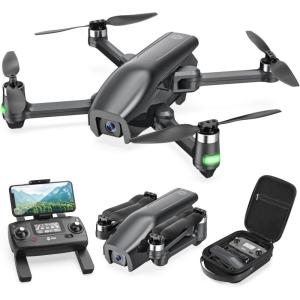 Holy Stone HS710 Drones with Camera for Adults 4K, GPS FPV Foldable 5G Quadcopter for Beginners with Optical Flow Positioning, Auto Return Home, Follow Me, Brushless Motor, Easy to Fly(710 Drone)