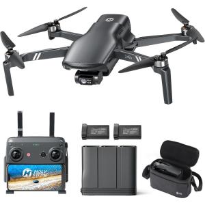 Holy Stone HS900 Drone with Camera for Adults, 8K Photo & 4K/30fps Video, 249g FAA Compliant, 3-Axis Gimbal, Long Range 20,000FT 5.8GHz, GPS Return, Dual Batteries with Charging Hub, 60-Min Flight(HS900 5.8G Fly More Combo)