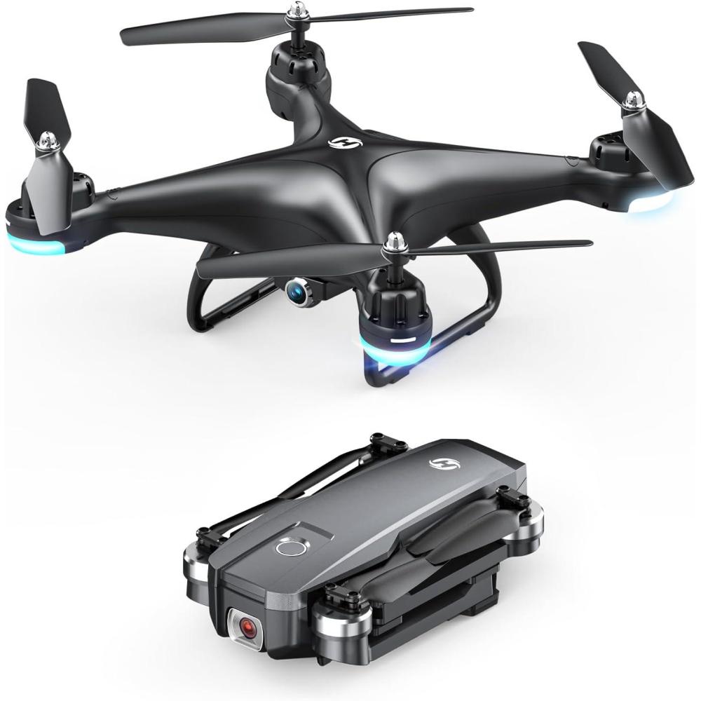 imageHS720E ampamp HS110D Drone Set  Advanced Aerial Image  EntryLevel Learning Drone