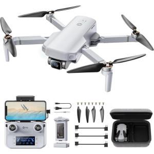 Holy Stone HS360D GPS Drones With 4K Camera For Adults, 249g RC Quadcopter with 80-Min Flight Time, 20000ft Range FPV Transmission Beginner Drone, Auto Return, 2 Batteries, Upgraded HS360S(HS360E – EIS Enhanced)