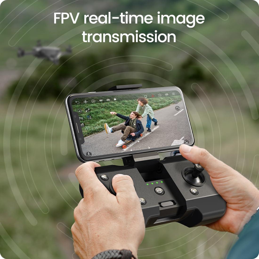 image:imageHoly Stone HS440D GPS Drones with Camera for Adults 4K UHD Camera Unger 249g with GPS Auto Return Follow Me Waypoints and Customized Carrying CaseHS440