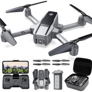 Holy Stone HS440D GPS Drones with Camera for Adults 4K UHD Camera, Unger 249g with GPS Auto Return, Follow Me, Waypoints and Customized Carrying Case(HS440D)