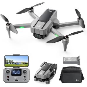 Holy Stone HS440D GPS Drones with Camera for Adults 4K UHD Camera, Unger 249g with GPS Auto Return, Follow Me, Waypoints and Customized Carrying Case(HS440GUS)